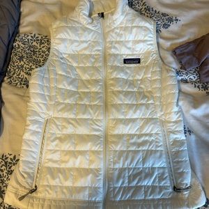 White Patagonia Vest